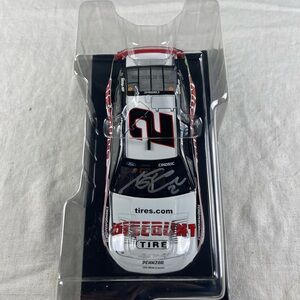 AUSTIN CINDRIC AUTOGRAPHED 2024 FORD MUSTANG DISCOUNT TIRE DIECAST